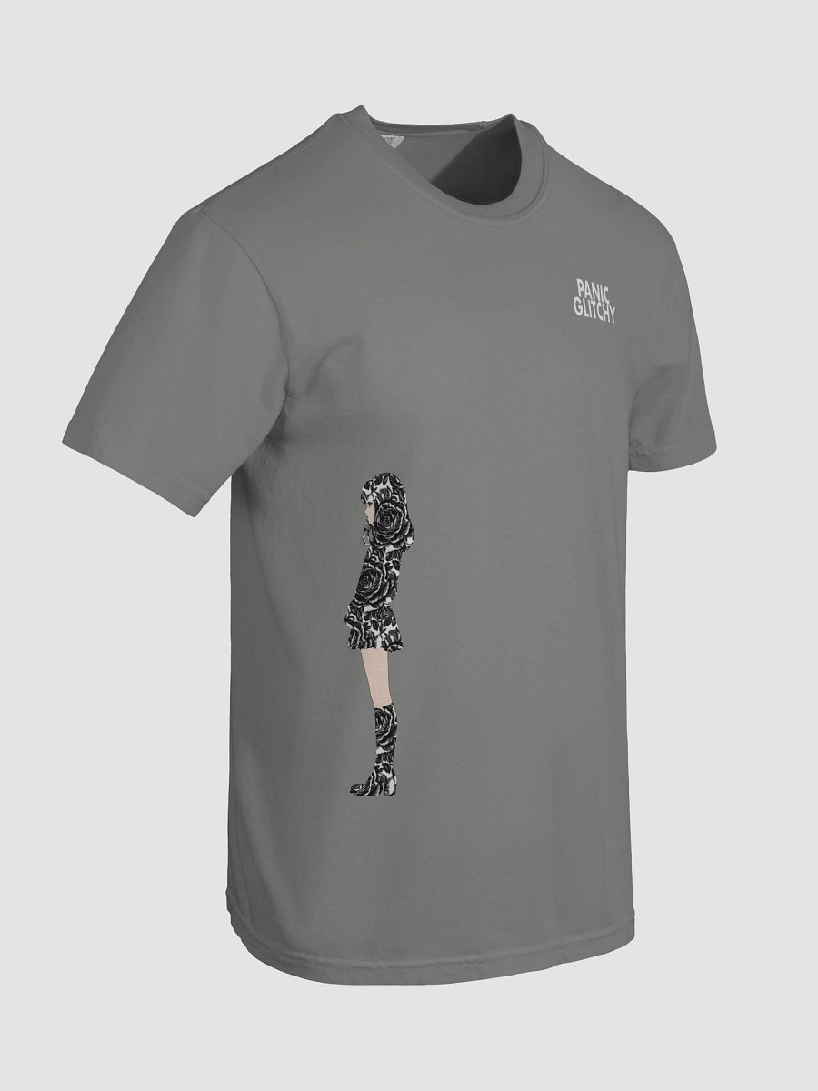 Patterned Black Rose Tee product image (8)