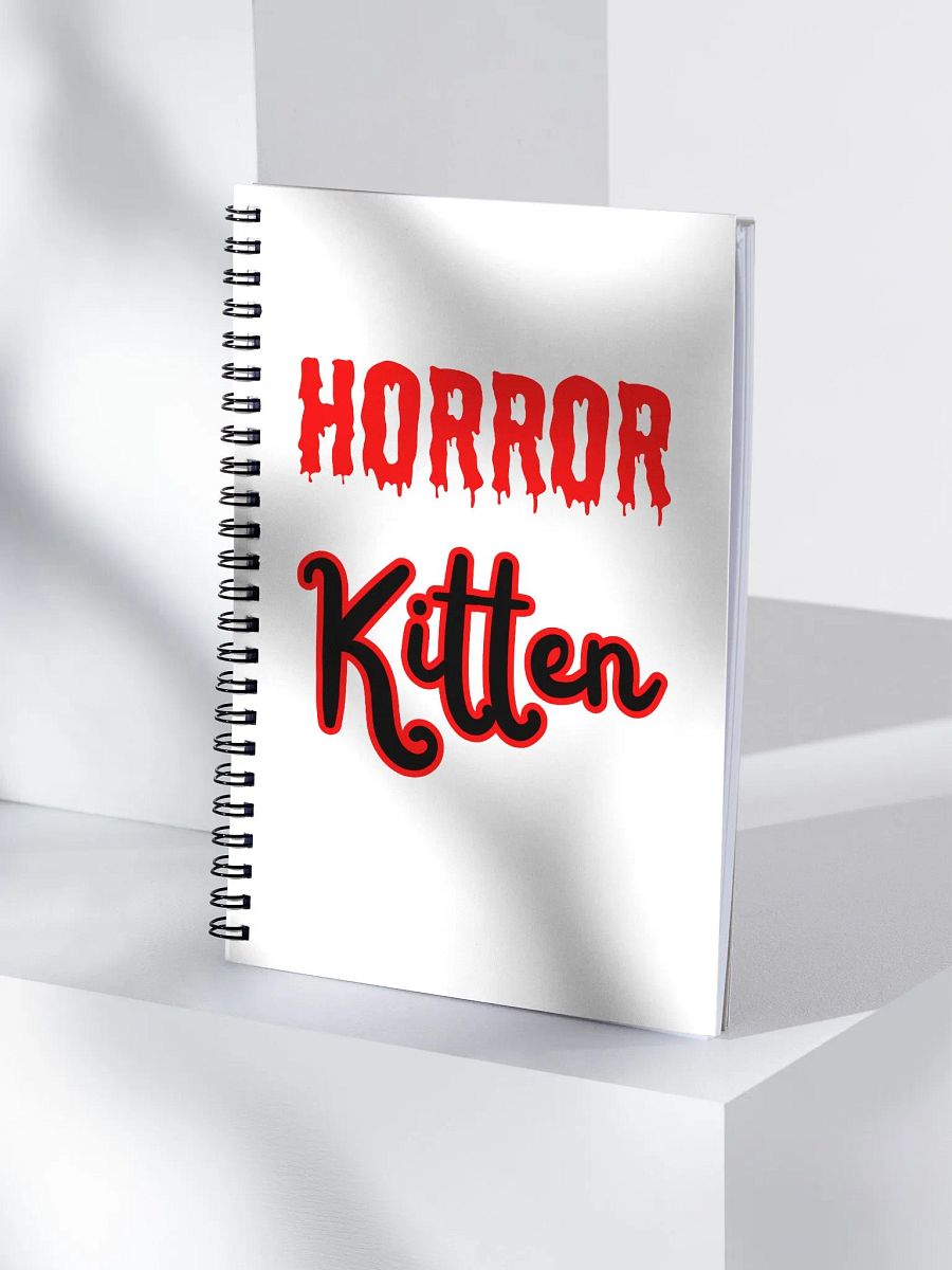 Horror Kitten Spiral Notebook product image (4)
