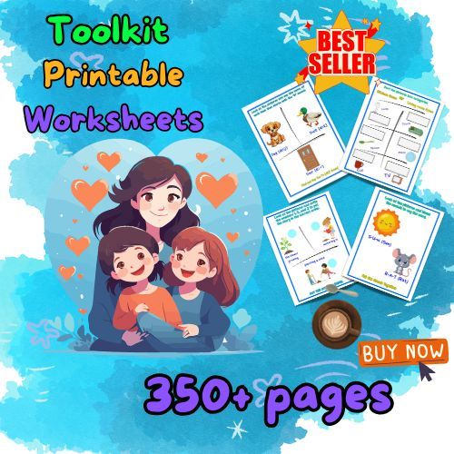 Kiddie Speak Printable Worksheets product image (1)