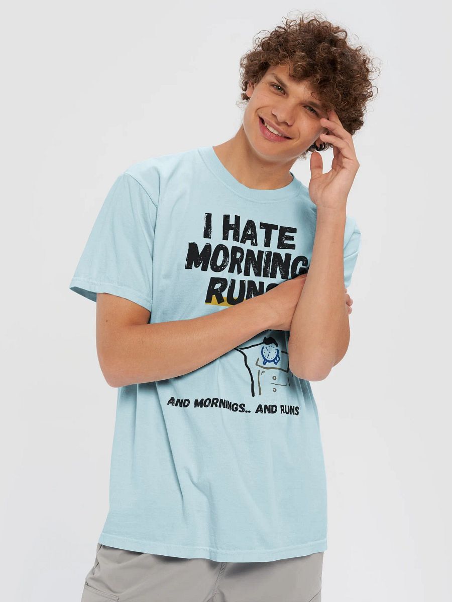 Motivational RUNS Work Mode T-Shirt product image (20)