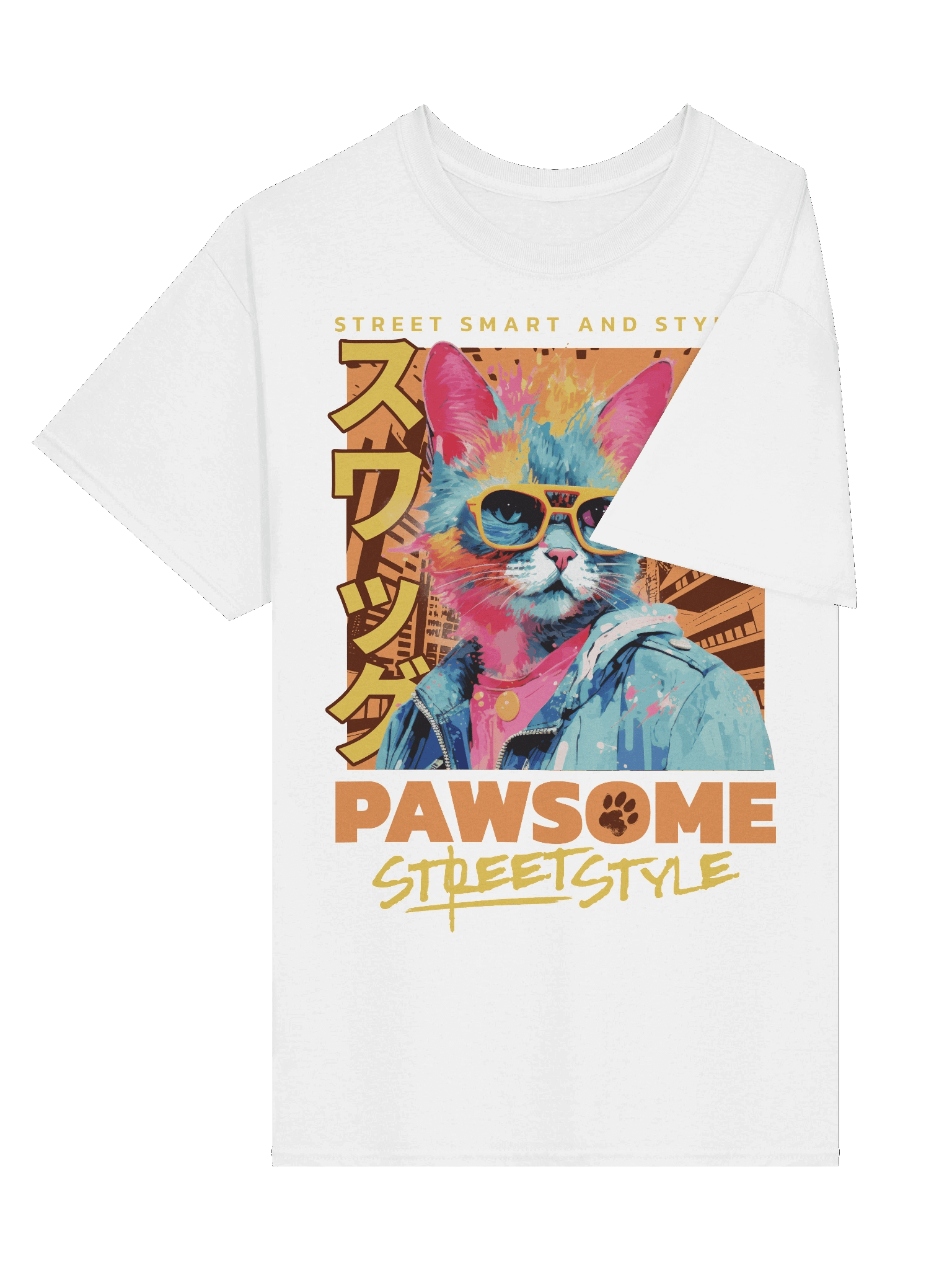Pawsome Street Style | Gildan Heavyweight Unisex T-Shirt product image (4)