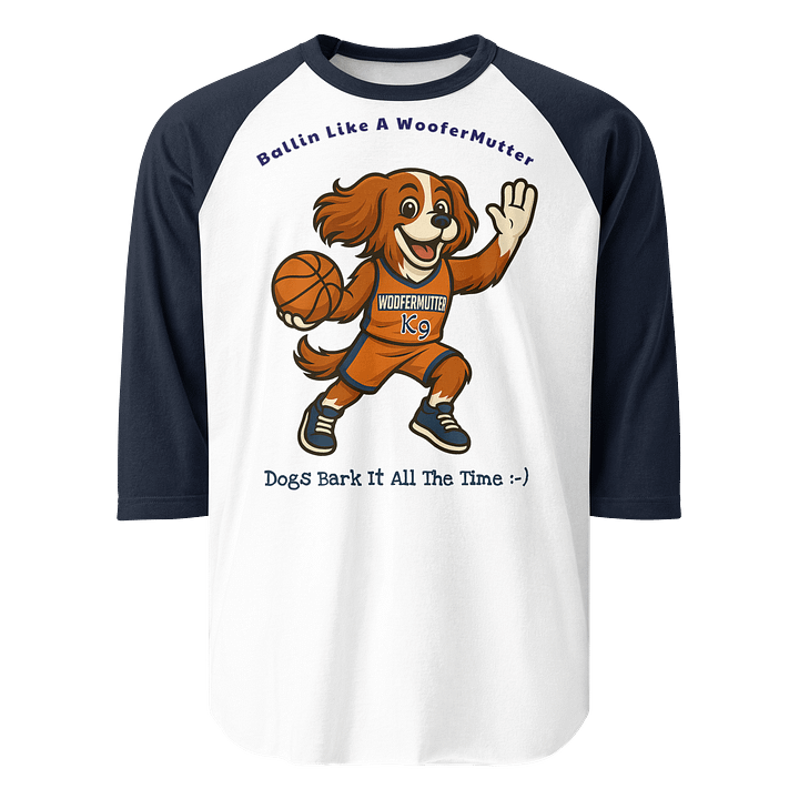 Cavalier King Charles Spaniel Unisex 3/4 Sleeve Raglan Shirt product image (19)
