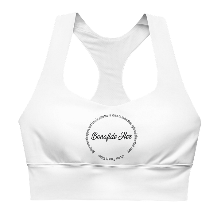 Bonafide Her Podcast Logo Sports Bra product image (1)