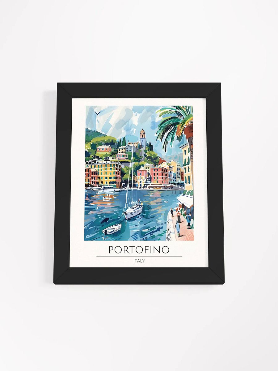 Portofino Italy Framed Travel Poster product image (4)