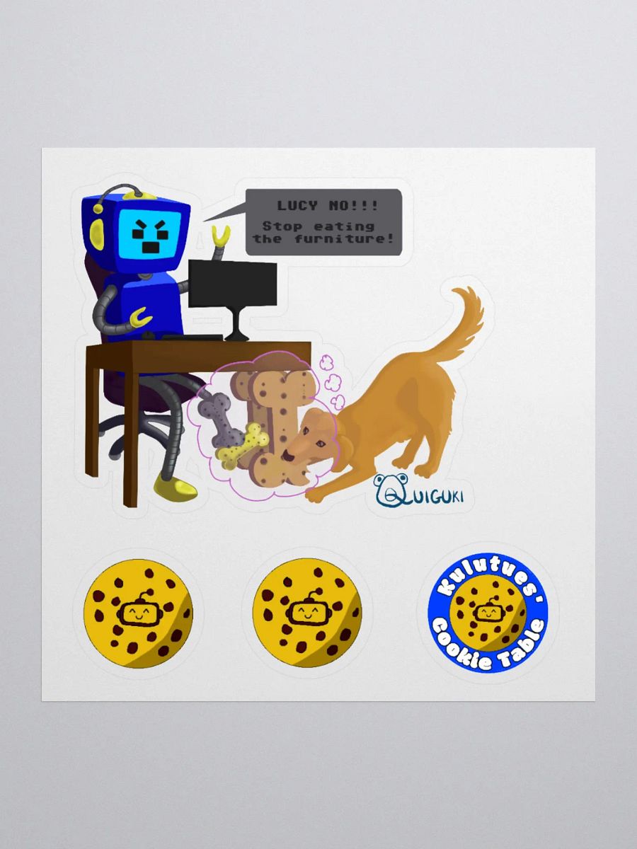 Sticker Sheet - Cookie Table by Quiguki product image (1)