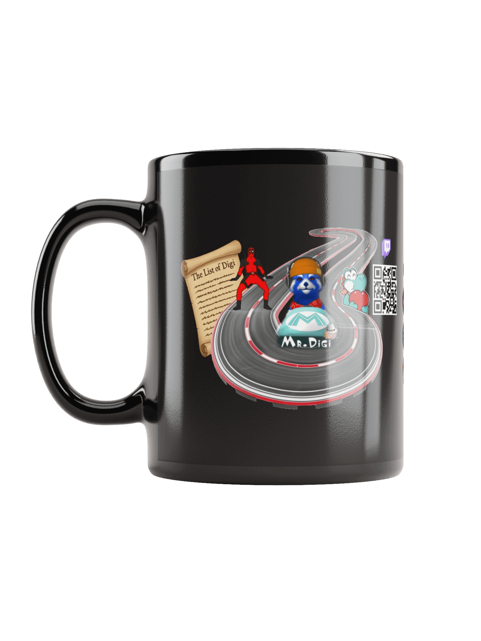Mr. Digi Black Mug product image (11)