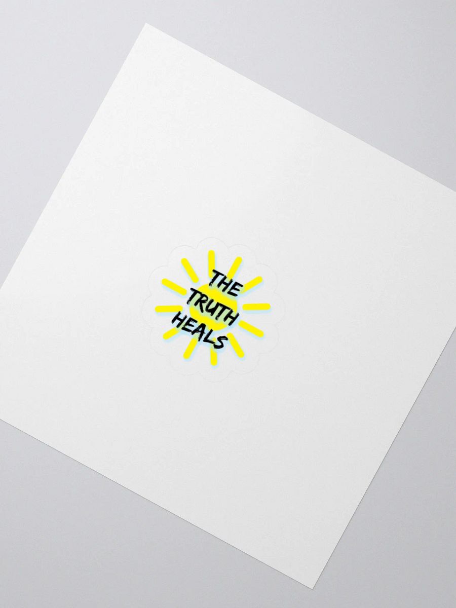 The Truth Heals Sunburst Stickers product image (2)