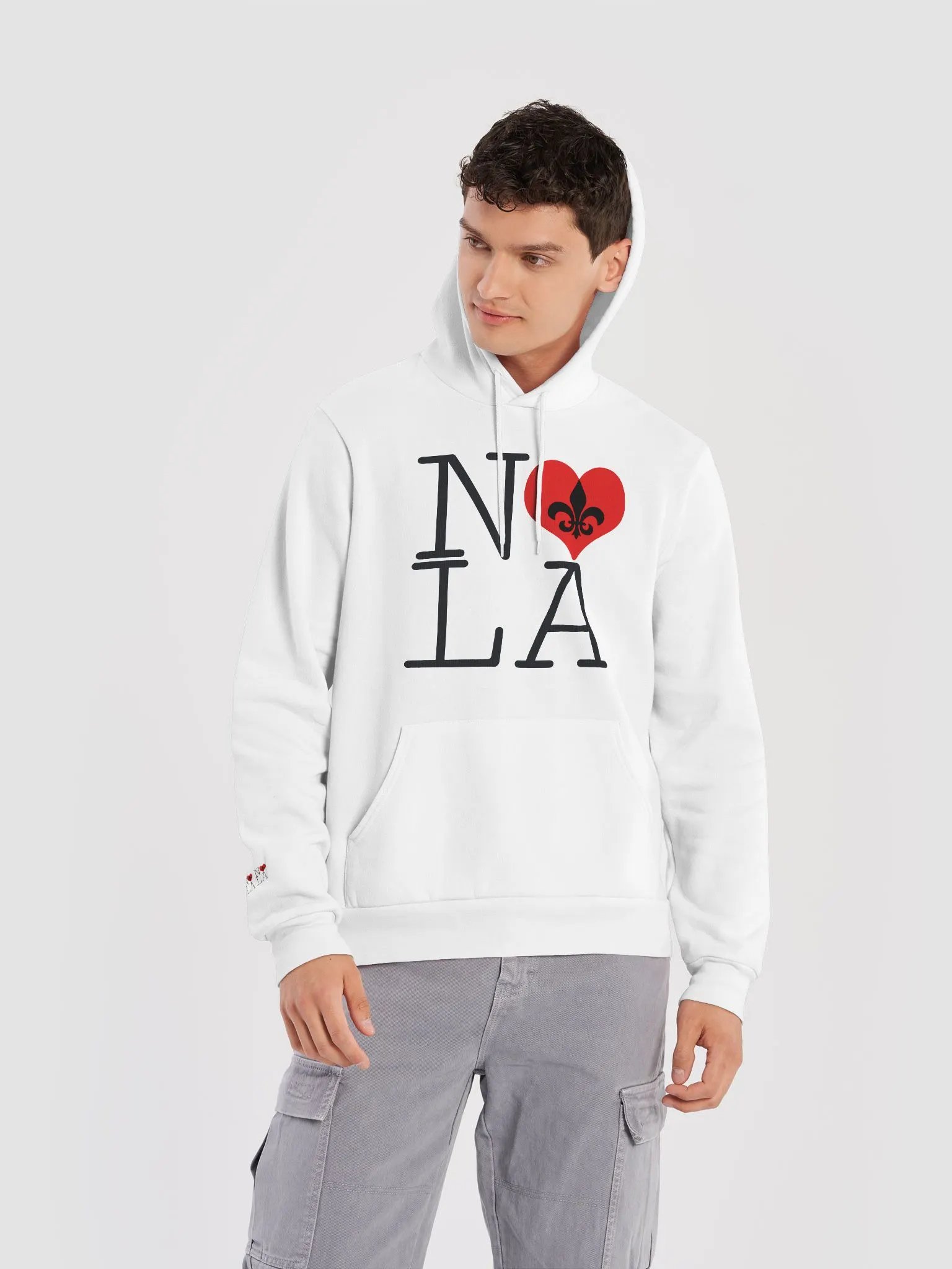 I LOVE NOLA **SUPERSOFT BIGSHOT HOODIE** (LEGACY SLEEVES) product image (11)
