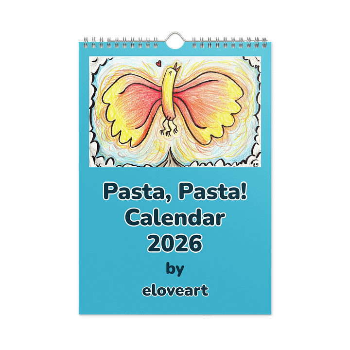 Pasta, Pasta! Calendar product image (1)
