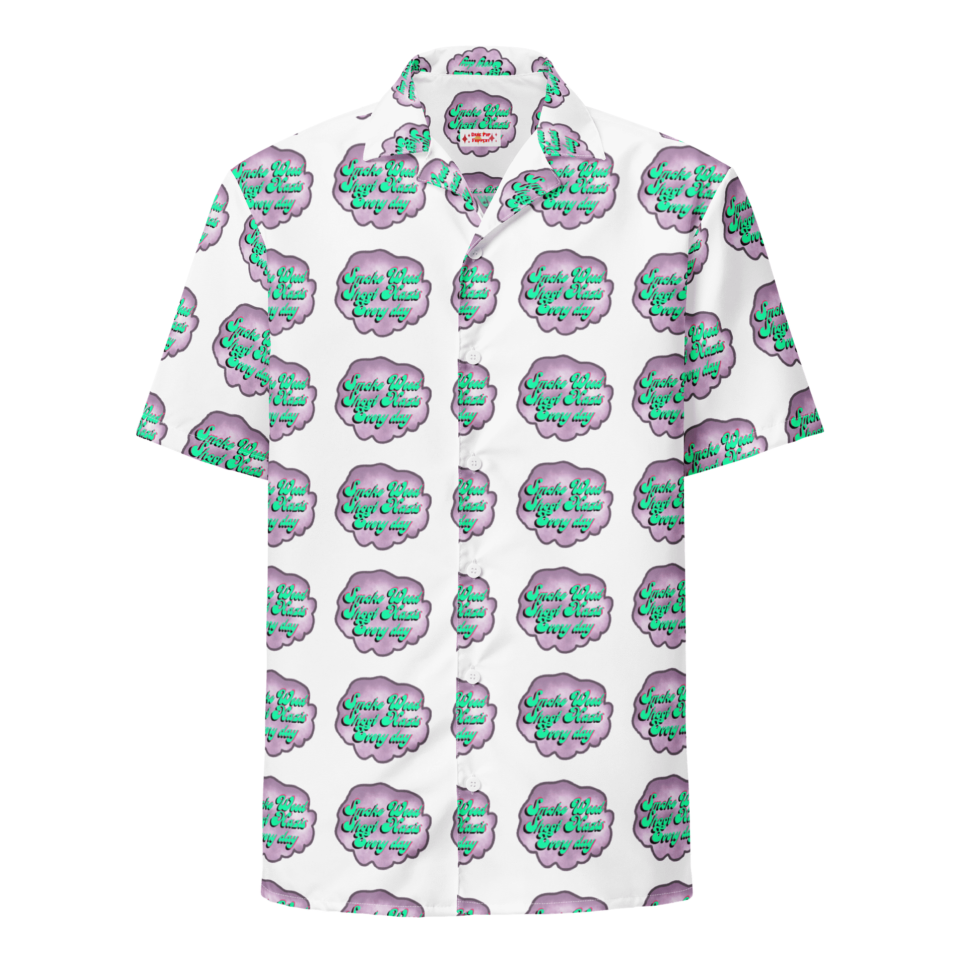 Smoke Weed Shoot Nazis Hawaiian Shirt product image (1)