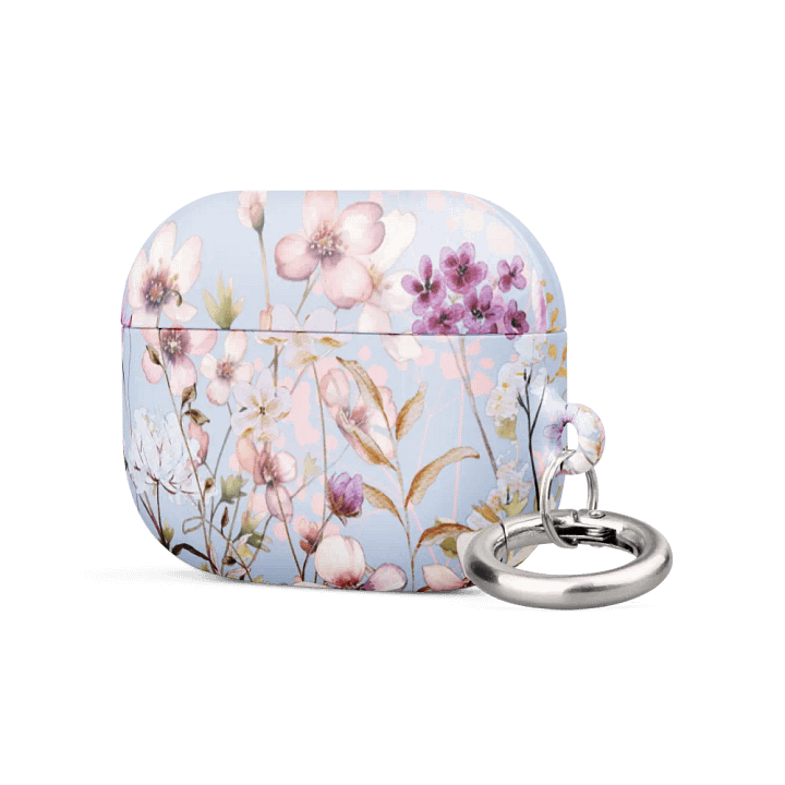 Floral Garden Light Blue AirPods® Case product image (9)