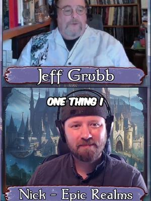 Mastering Dialogue Writing Realistic Conversations - With Jeff Grubb New Podcast Episode Now Available Link In Bio #DNDTiktok #ADND #AzureBonds #RPG #Booktok #WritingDialog
