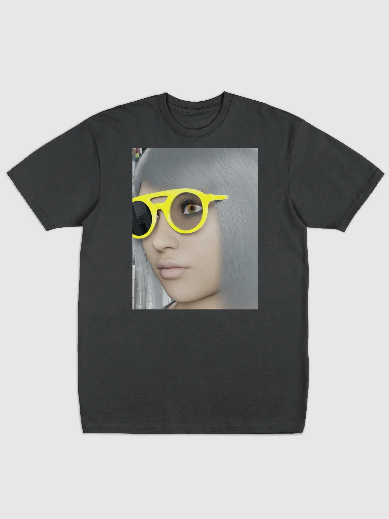 Gray Hair, Bright Glasses - Men's Premium Tee product image (11)