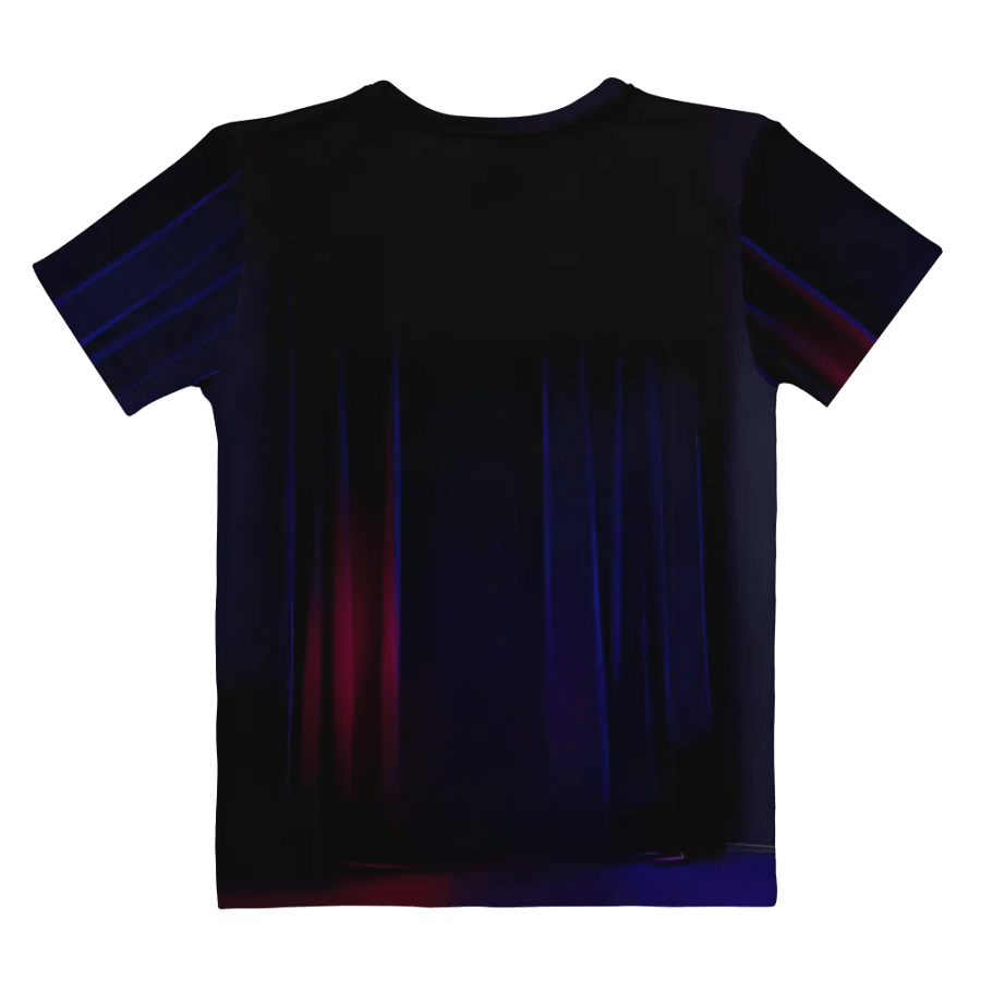 Music Neon Violin All Over Print T-shirt product image (9)