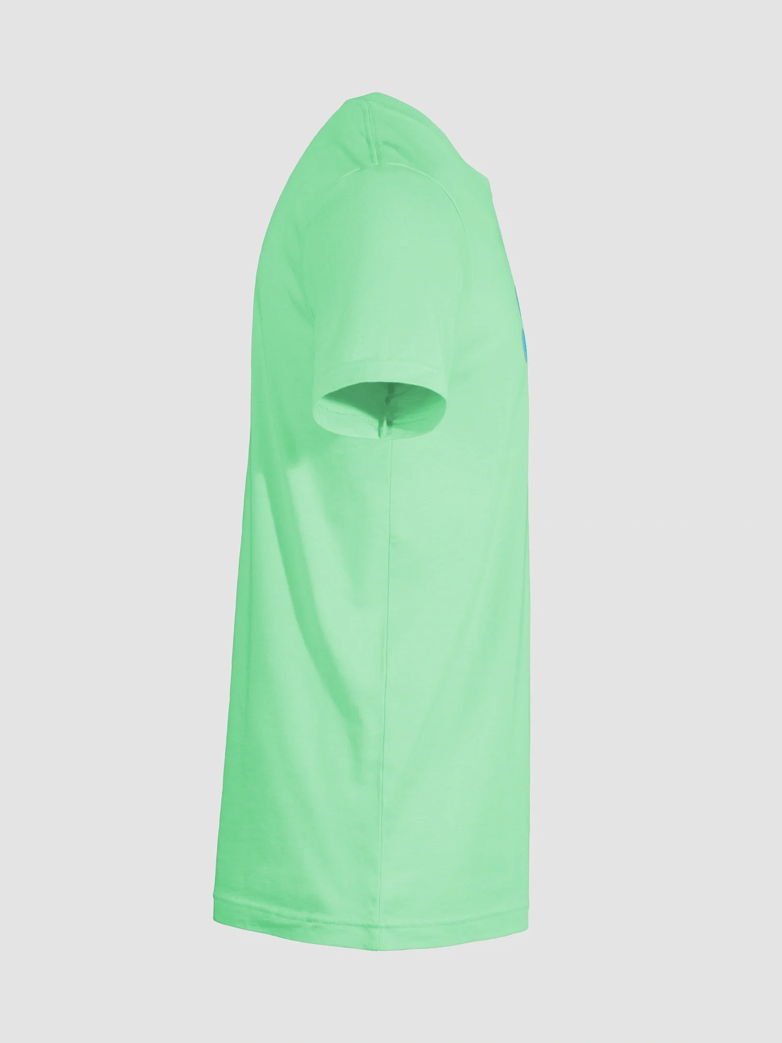 Laid-back flower T-Shirt "Kann man machen." - blue product image (12)