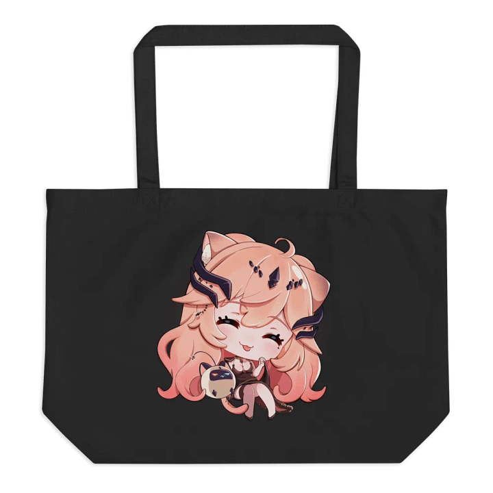 Chibi Evil Peach Totebag product image (1)