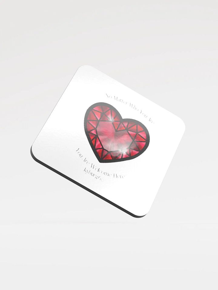 Kyburg60 - Ruby Heart Coaster product image (1)