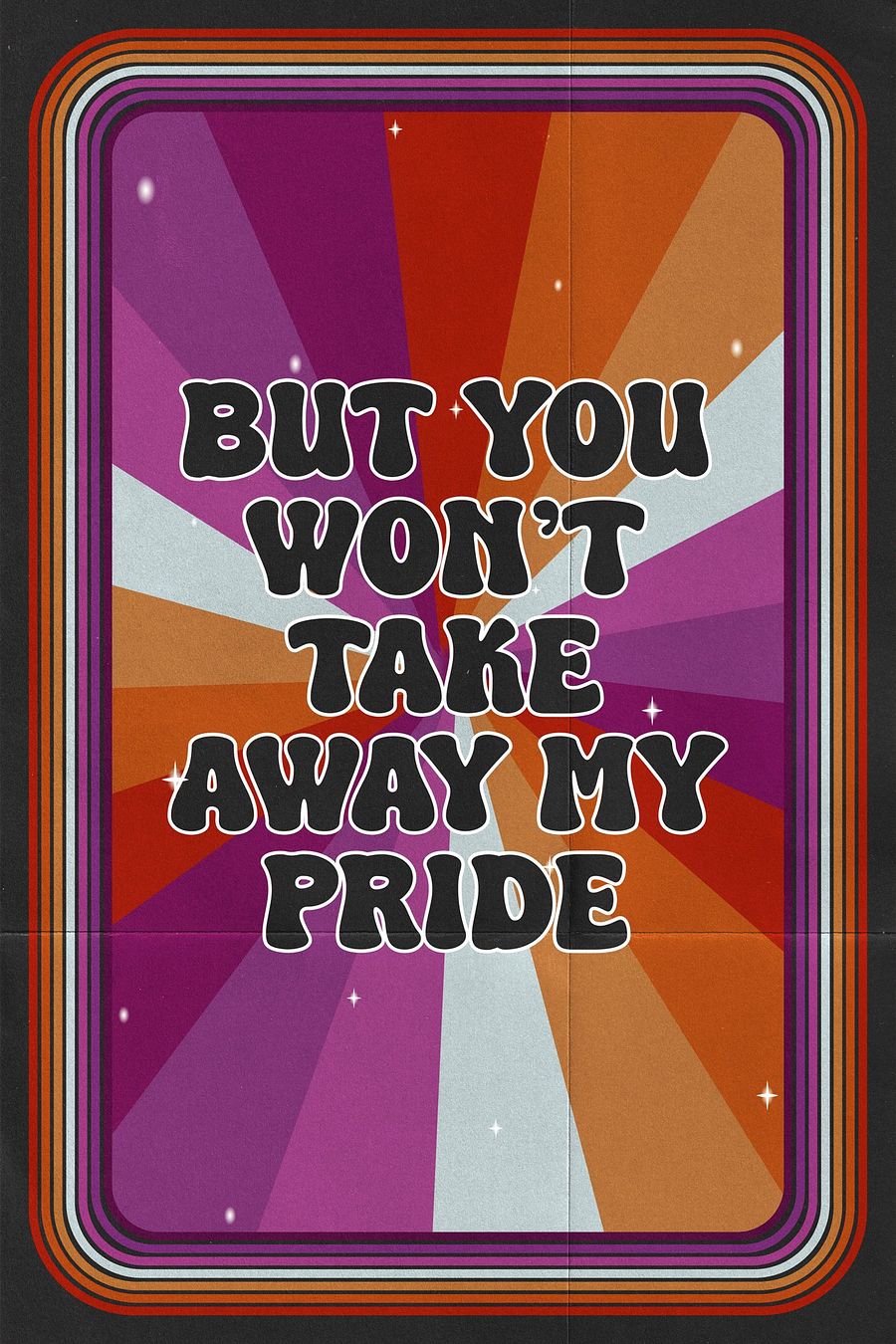 you won't take away my pride (lesbian flag) - DIGITAL DOWNLOAD product image (2)
