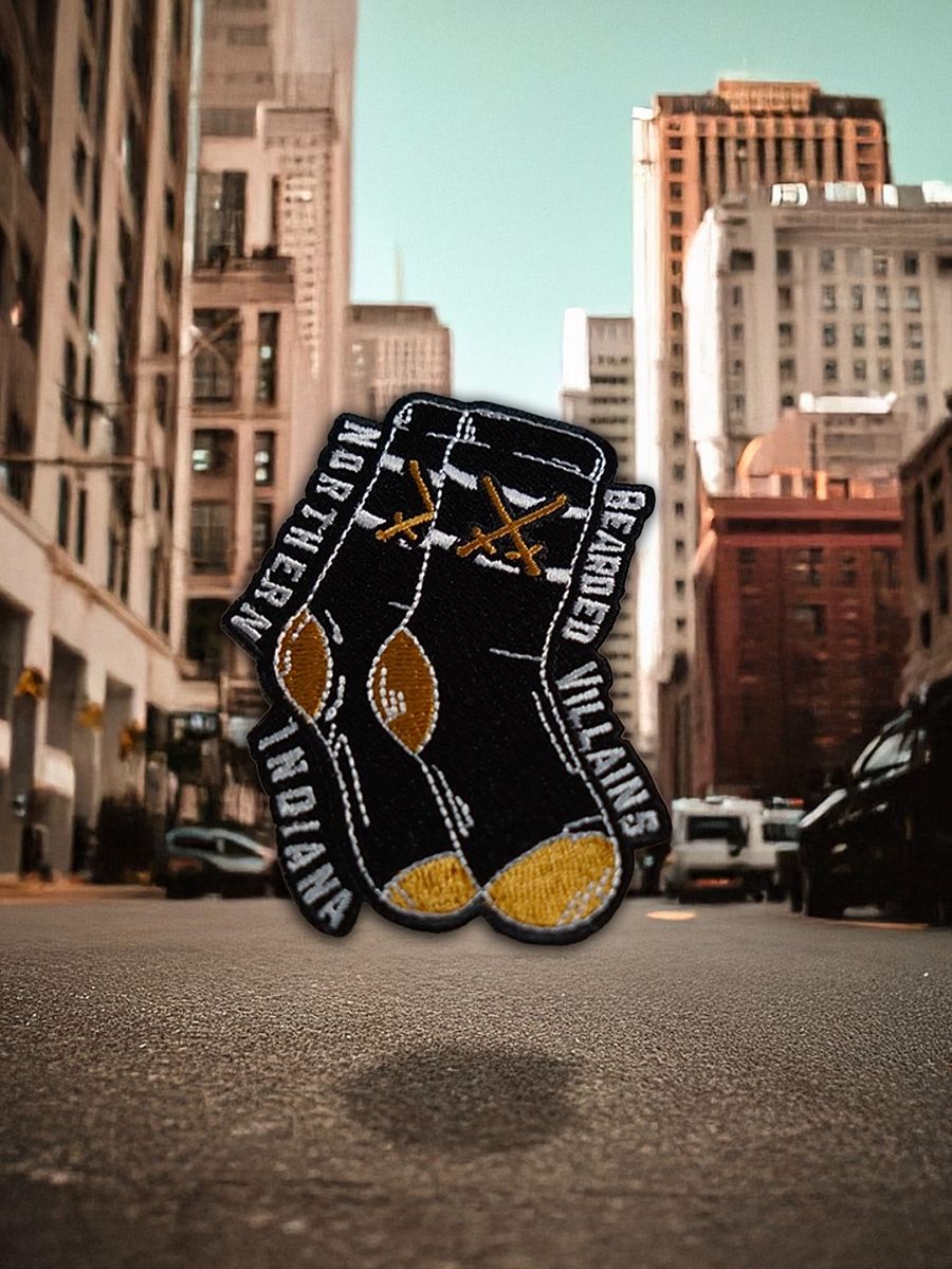 BVNI / Bearded Villains Sock Patch Collaboration (NUMBERED/LIMITED) product image (3)