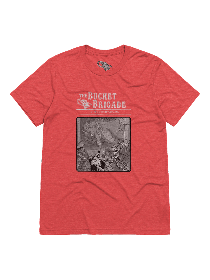 Red Box Short-Sleeve Triblend Shirt product image (3)
