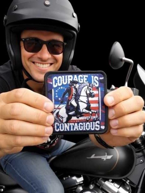 Courageous Patriots Embroidered Patches product image (5)