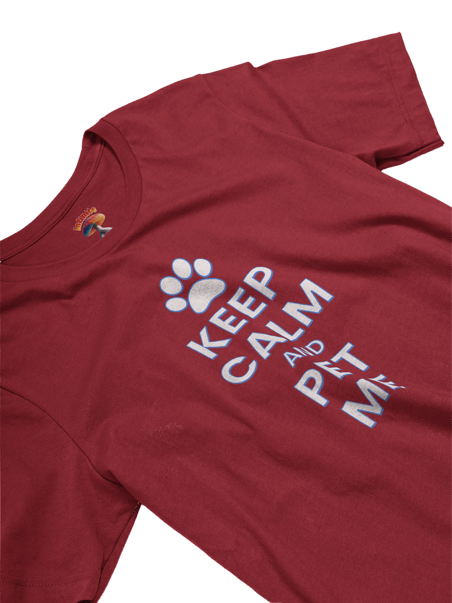 KEEP CALM AND PET ME T-SHIRT product image (3)