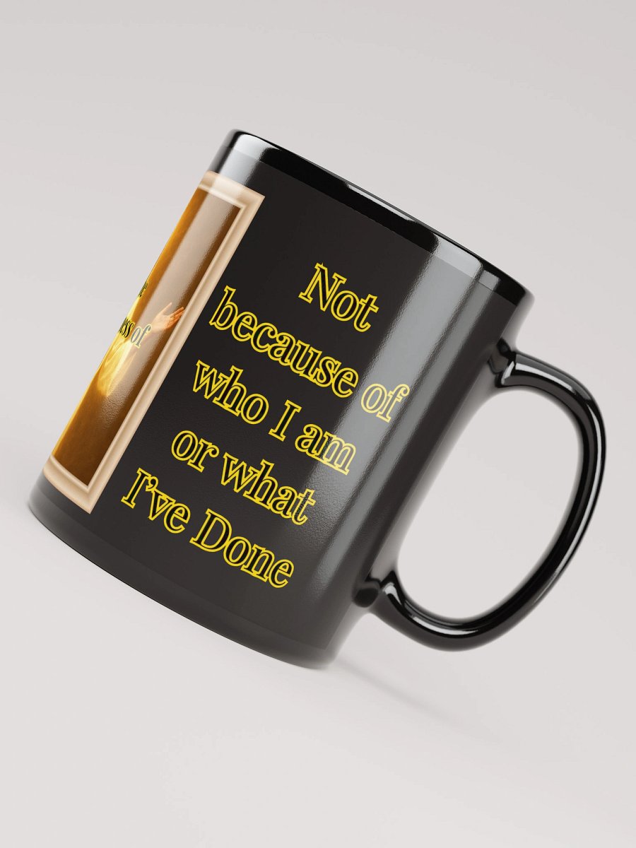 I am the Righteousness of God (Female) Glossy Black Mug product image (4)