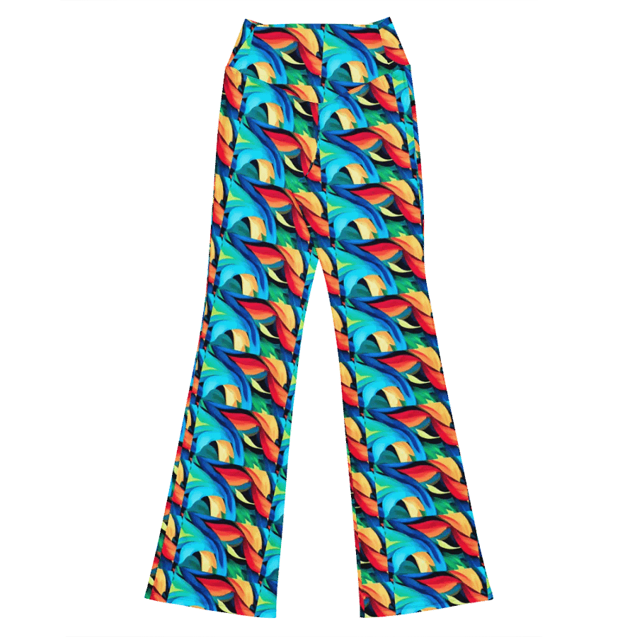 Rainbow Weave Yoga Pants product image (7)