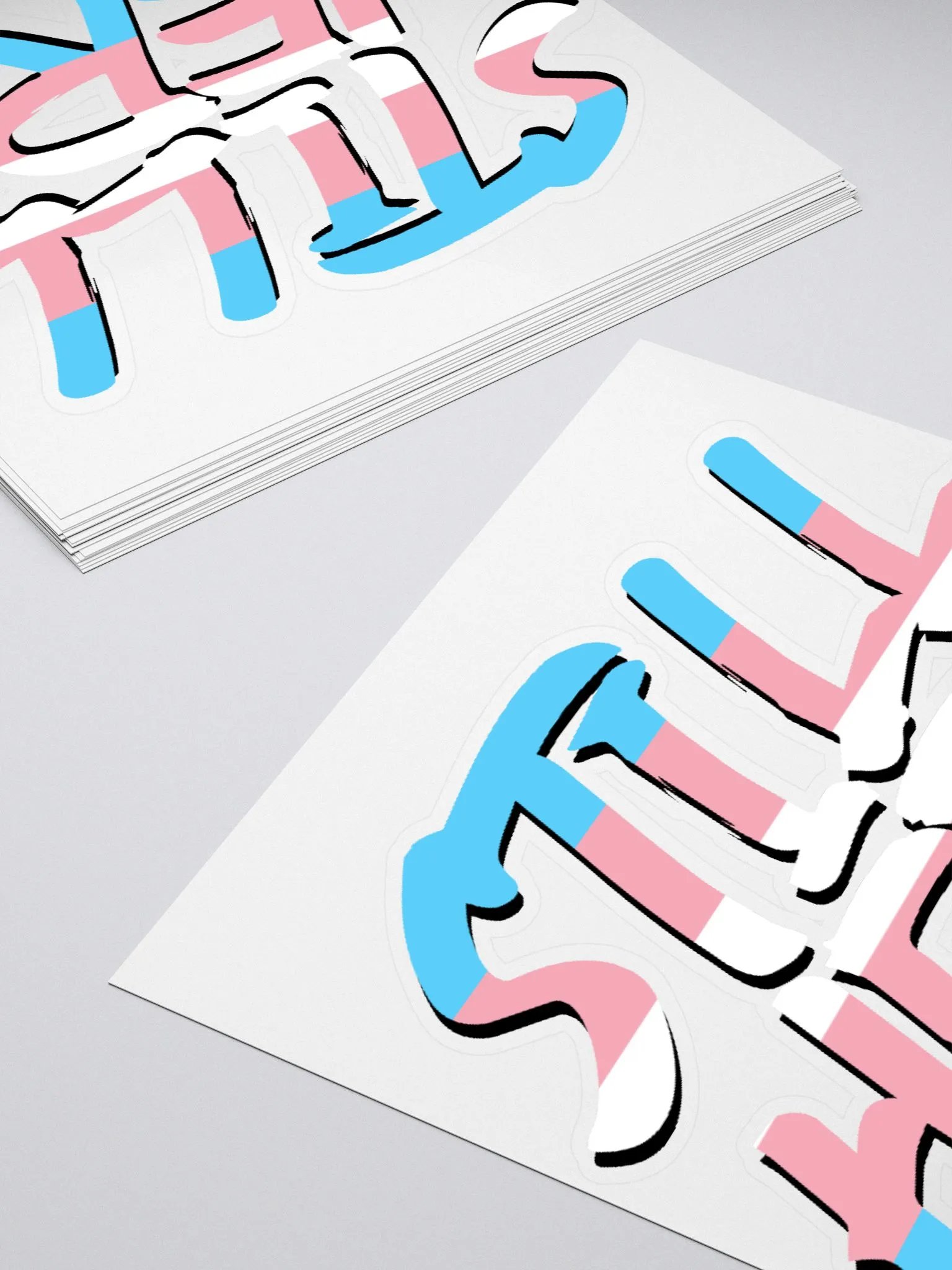 Still Here Sticker - Transgender version product image (4)