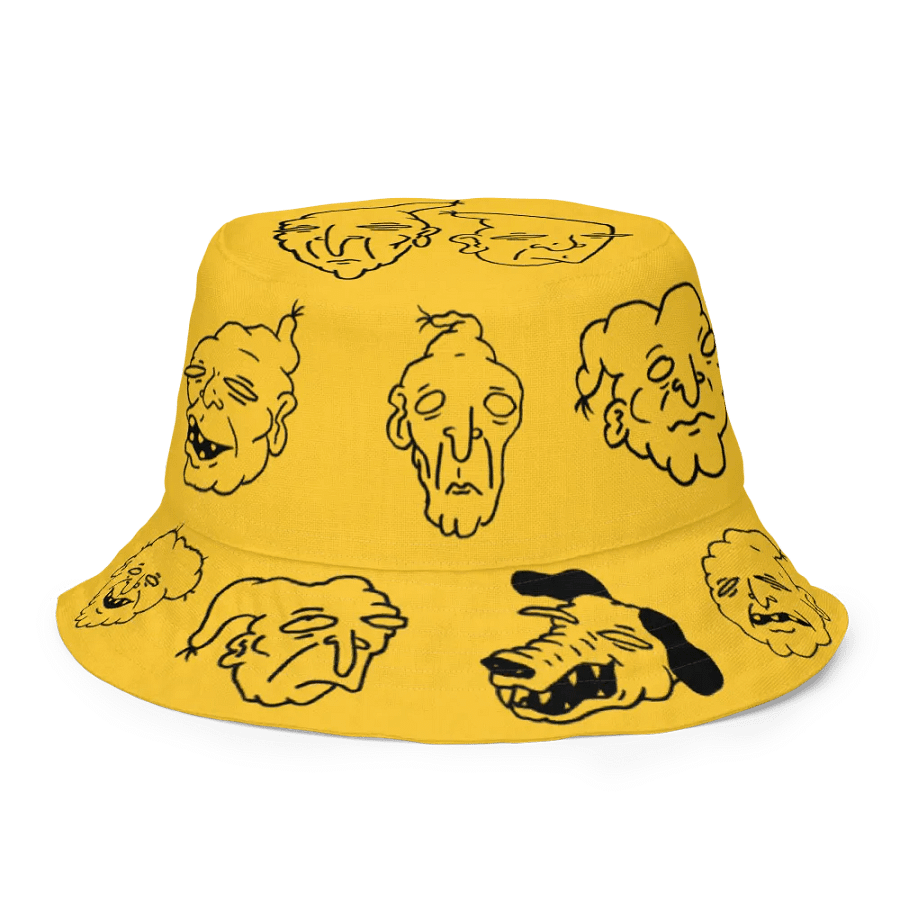 DOODLE BUCKET (YELLOW REVERSABLE) product image (1)