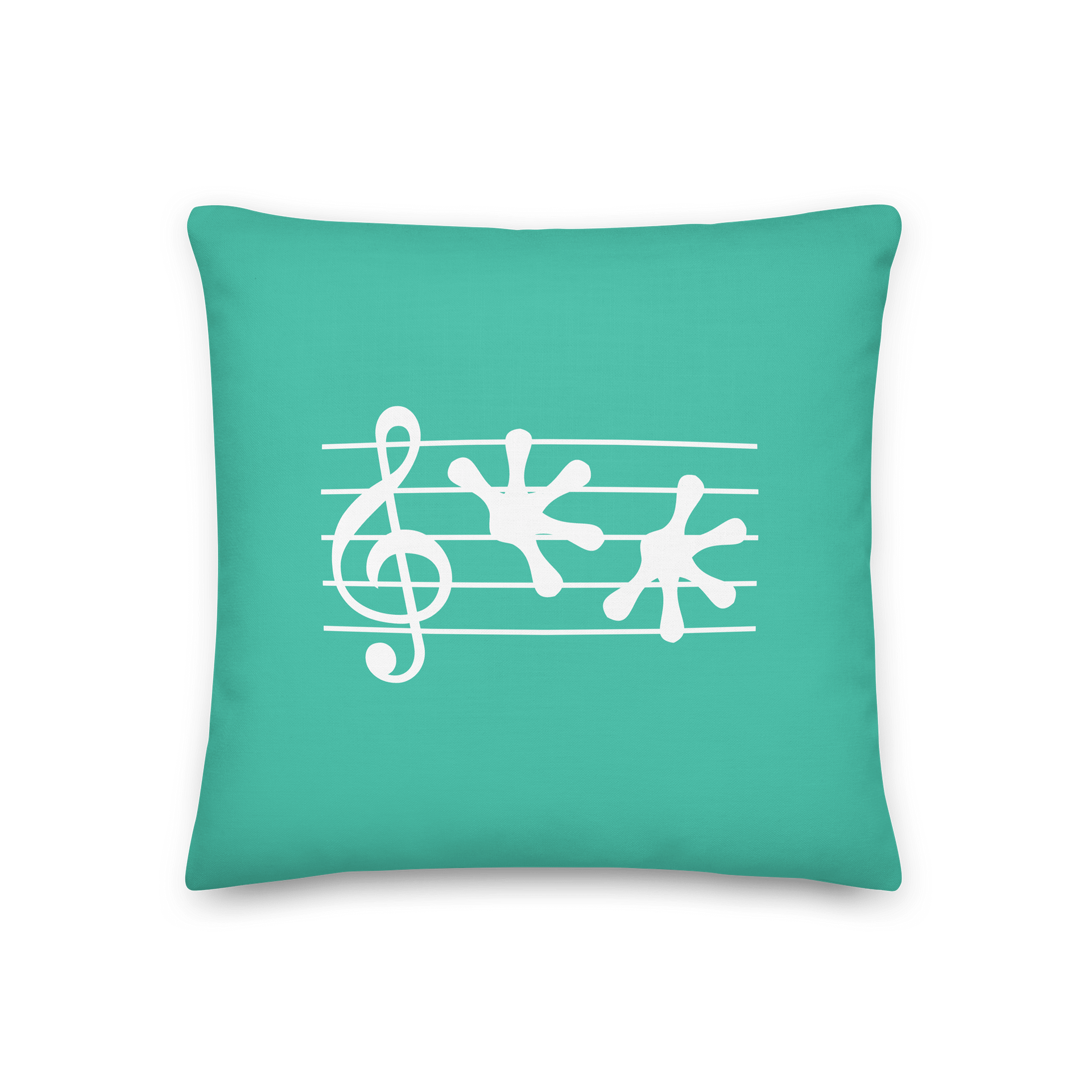 Gecko Tracks Pillow - Blue-green product image (1)