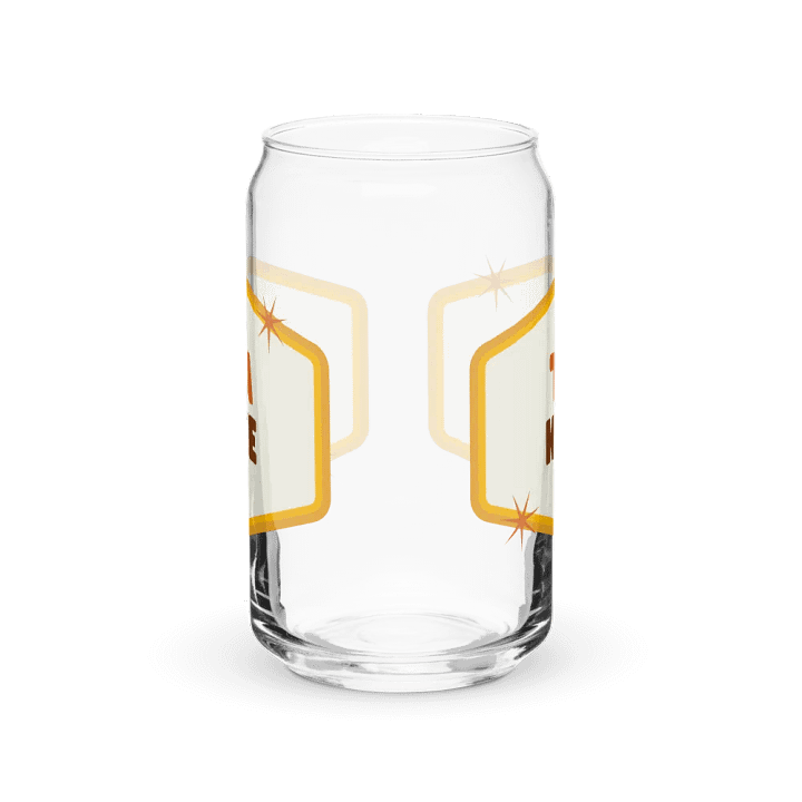Retro TeaKaye Iced Coffee Glass product image (2)