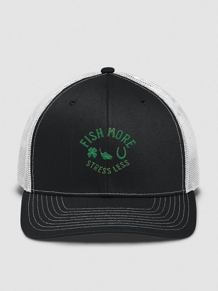Fish More - Stress Less Lucky Fishing Hat product image (1)