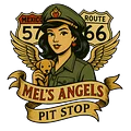 Mels Angels Pit Stop Merch