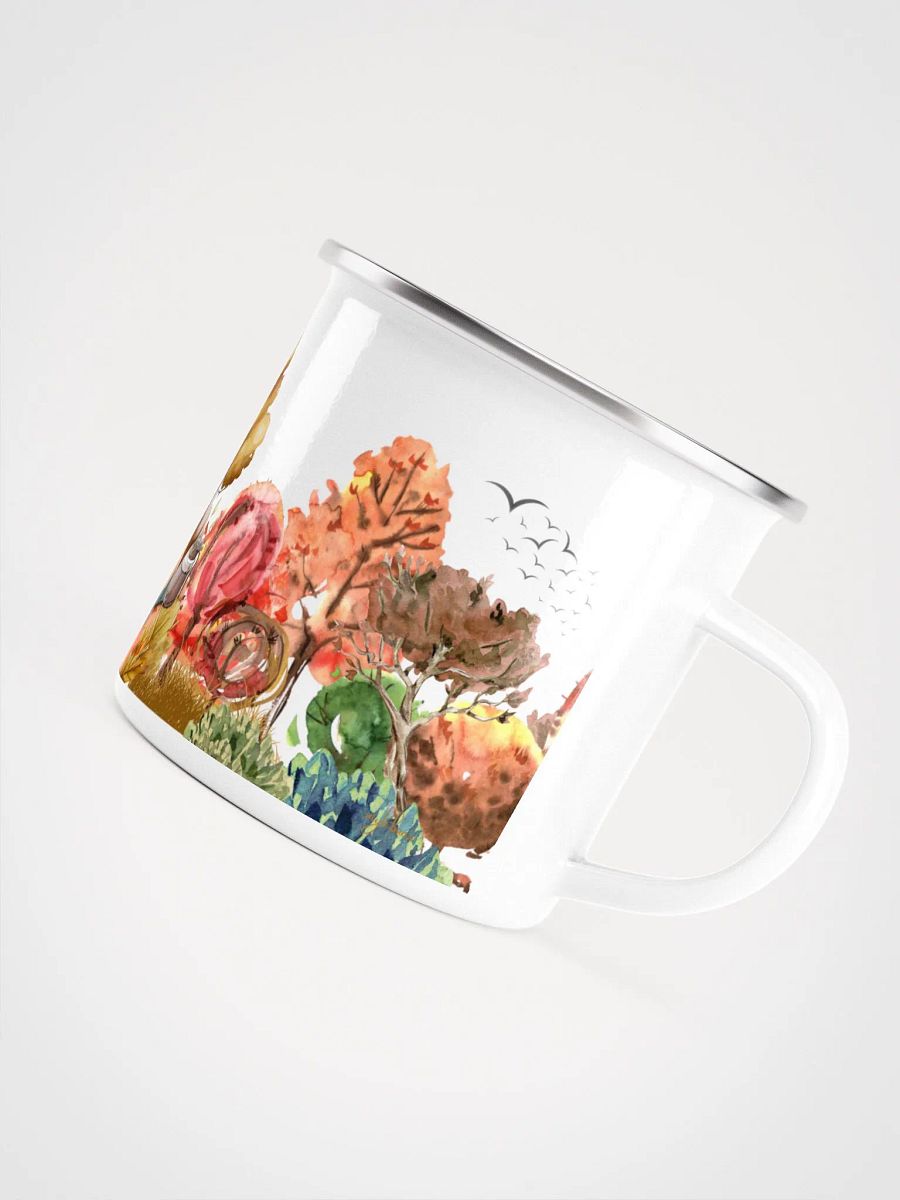 Classic Camping Bear Enamel Mug | Adventure-Inspired Drinkware product image (5)