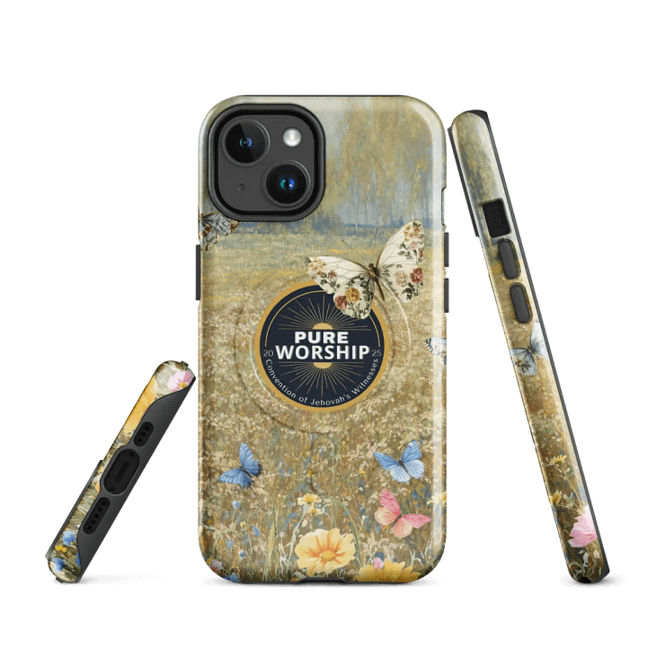 2025 Pure Worship | Gold Butterfly Fields MagSafe® Tough Case product image (1)