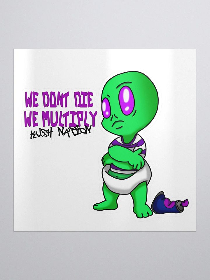 Kush Nation Sticker product image (1)