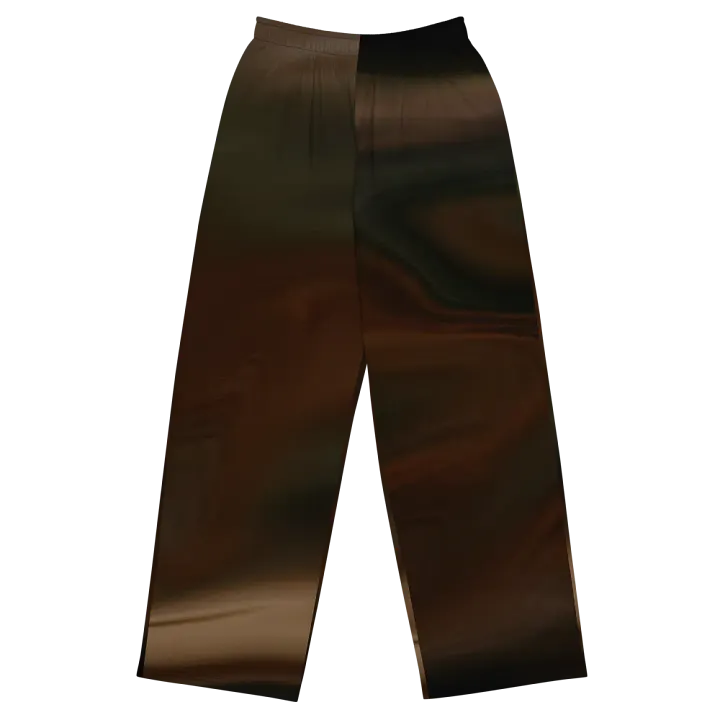 Camouflage Pattern Unisex Wide Leg Pants | Camo Pattern Pants product image (2)