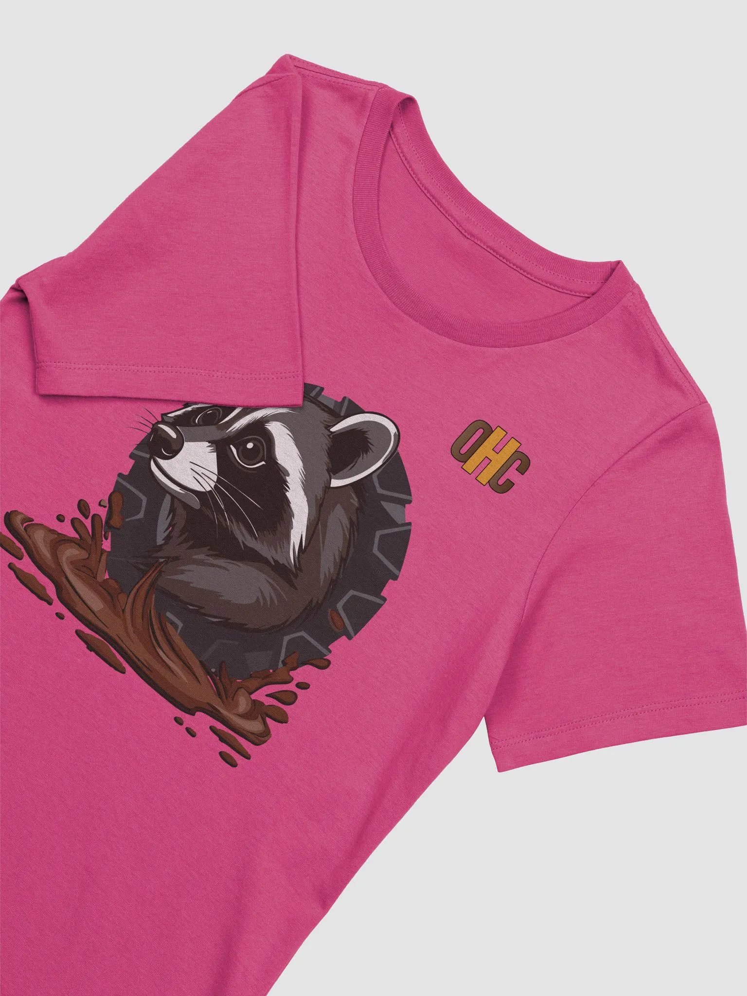 The Trail Trickster (Raccoon) - Bella+Canvas Women's Supersoft Relaxed-fit T-Shirt product image (18)