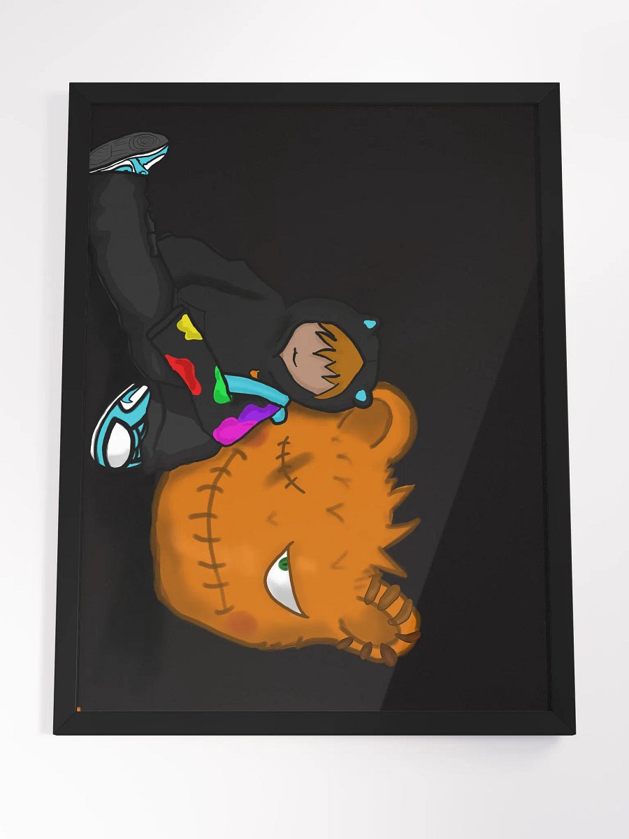 Heartfelt Hoodie Framed Poster product image (4)