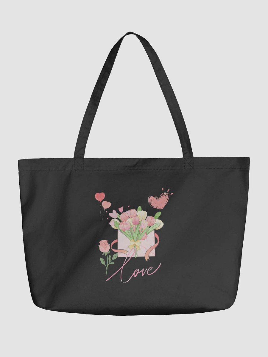 Love Letter Tulip Tote Bag product image (1)