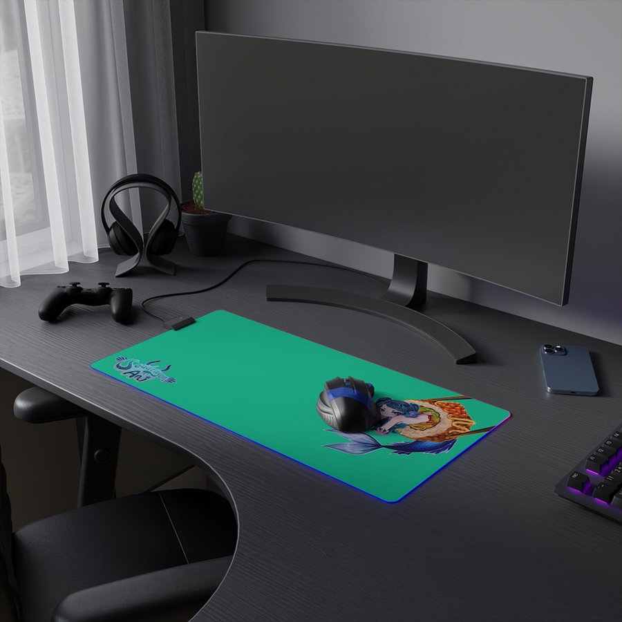 Slug LED Desk Mat product image (1)