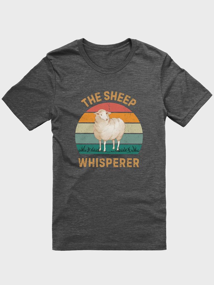 Sheep whisperer - Unisex T-shirt Bella Canvas 3001 product image (5)