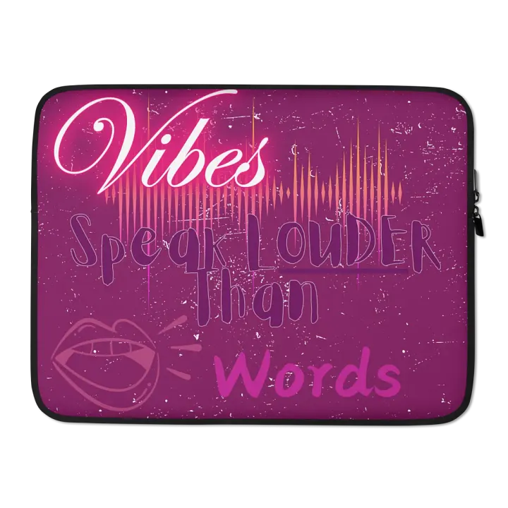Vibes Laptop Sleeve product image (2)