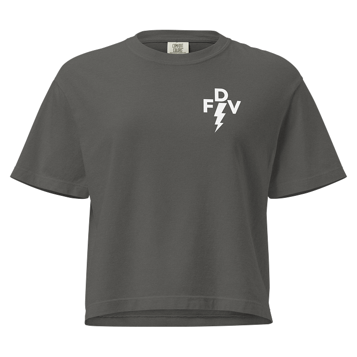 Ladies Boxy Crop FDV Tee product image (5)