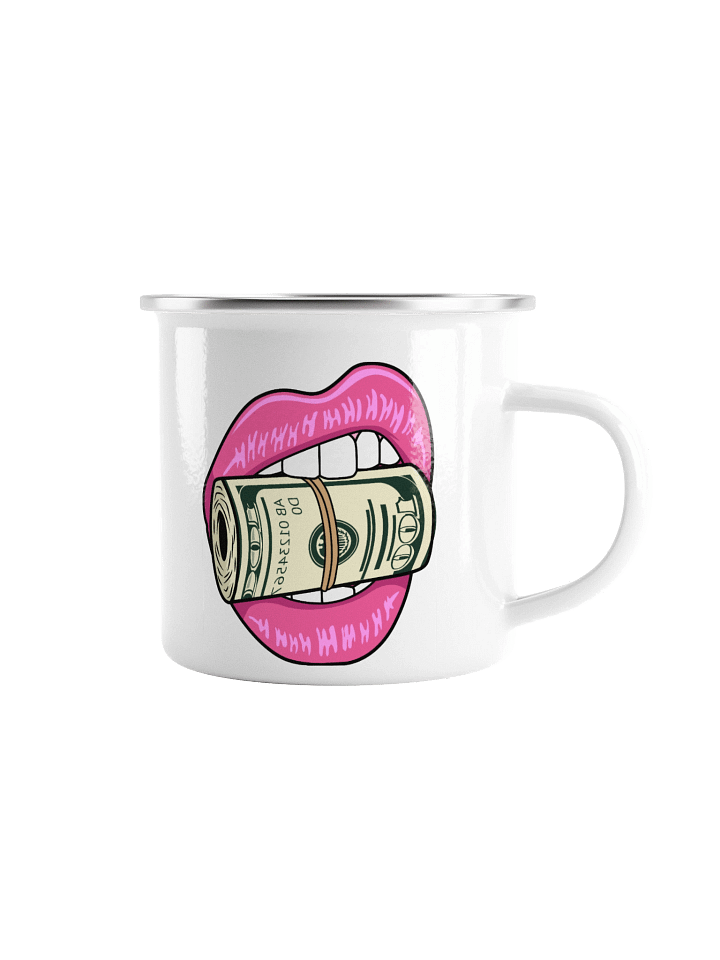 Money Bite Enamel Mug product image (1)