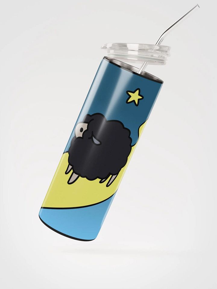 The Black Sheep Tumbler + Straw product image (2)