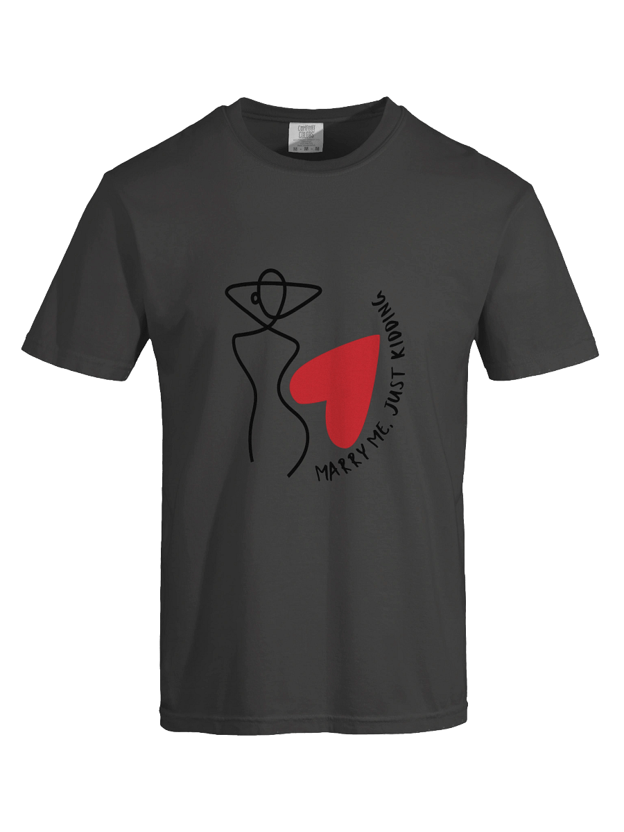 Marry Me, Not Really Heavyweight T-Shirt product image (58)