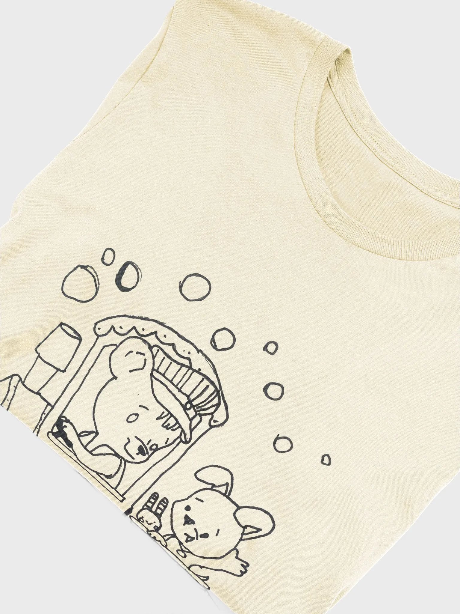 cute Bear Adventure Line Drawing T-shirt product image (25)