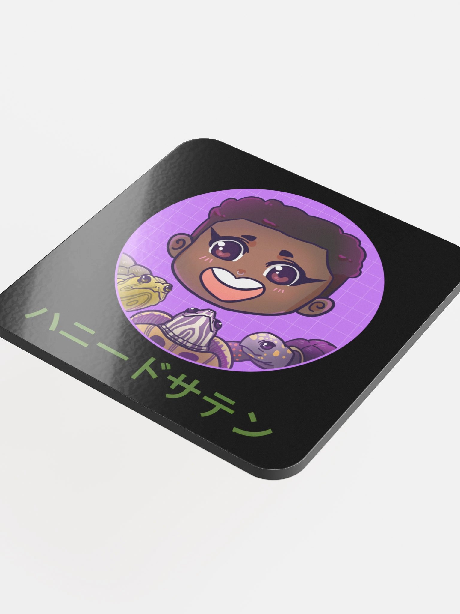 HoneyedSatin Kana Cork Coaster product image (4)